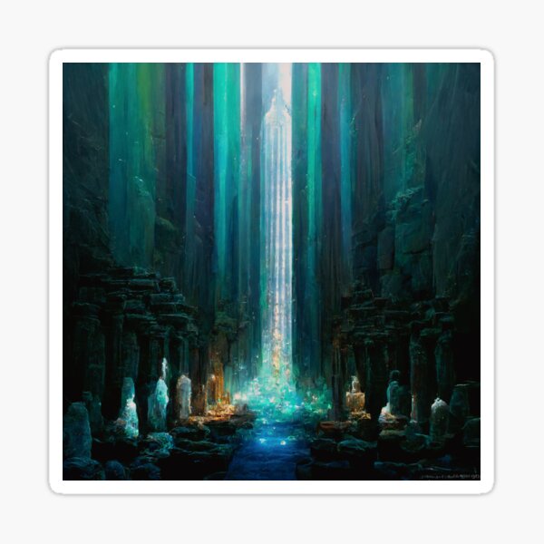 Item preview, Inner Earth Light Portals - Under Faery Falls 44 designed and sold by StarbuckLight.