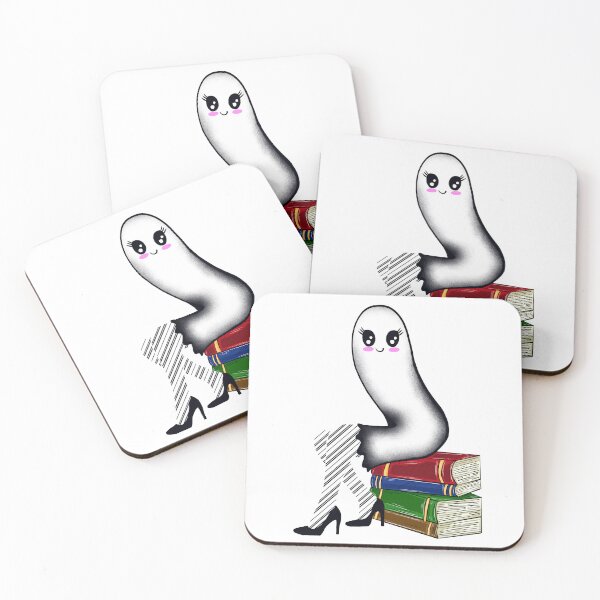 Item preview, Bookworm Ghost Photoshoot Design 2 designed and sold by missmann.