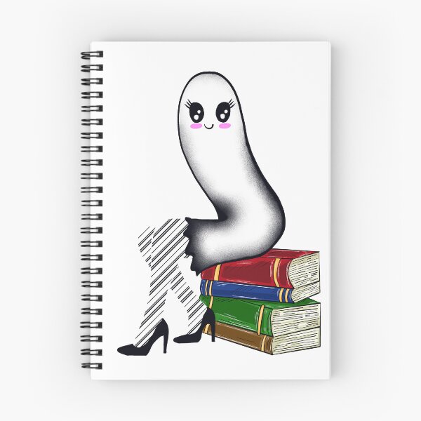 Item preview, Bookworm Ghost Photoshoot Design 2 designed and sold by missmann.