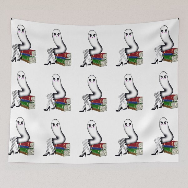Item preview, Bookworm Ghost Photoshoot Design 2 designed and sold by missmann.
