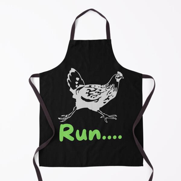 Item preview, Funny Running Chicken meme illustration designed and sold by garniturex.