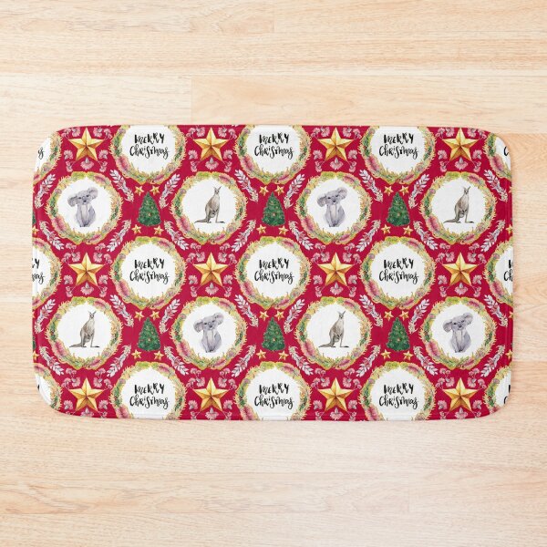 Item preview, Merry Christmas - An Australian Christmas Print designed and sold by Annalee Beer.