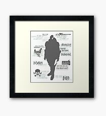 mass Framed Print