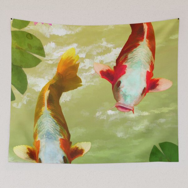 Item preview, Beautiful Koi Fishes designed and sold by TheAnimalZ00.