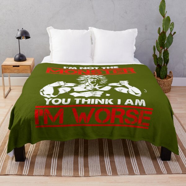Item preview, I'm Not The Monster You Think I Am I'm Worse Saiyan designed and sold by marsacdurkesd.