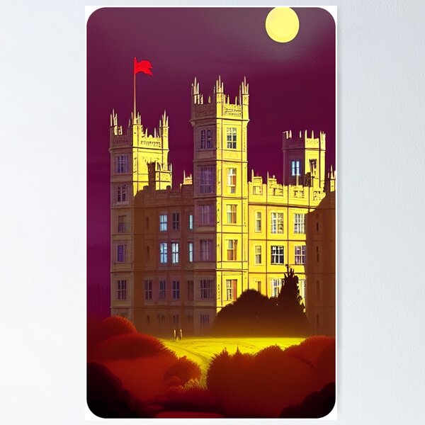 Item preview, Downton Abbey Castle designed and sold by VividArtDesigns.