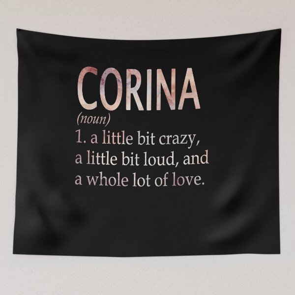 Item preview, Corina Girl Name Definition designed and sold by Reggiewaz.