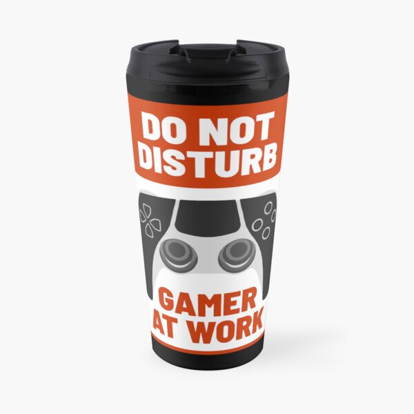 Do Not Disturb Gamer At Work Travel Coffee Mug