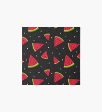Wassermelonen im Dunkeln Galeriedruck