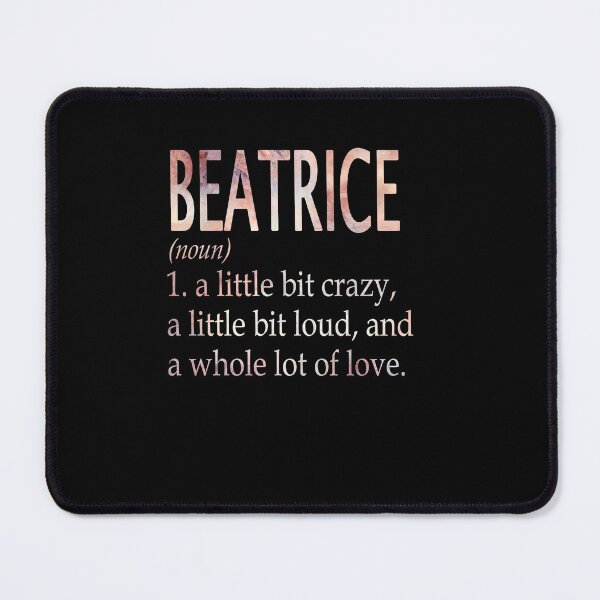 Item preview, Beatrice Girl Name Definition designed and sold by Alexmdast.