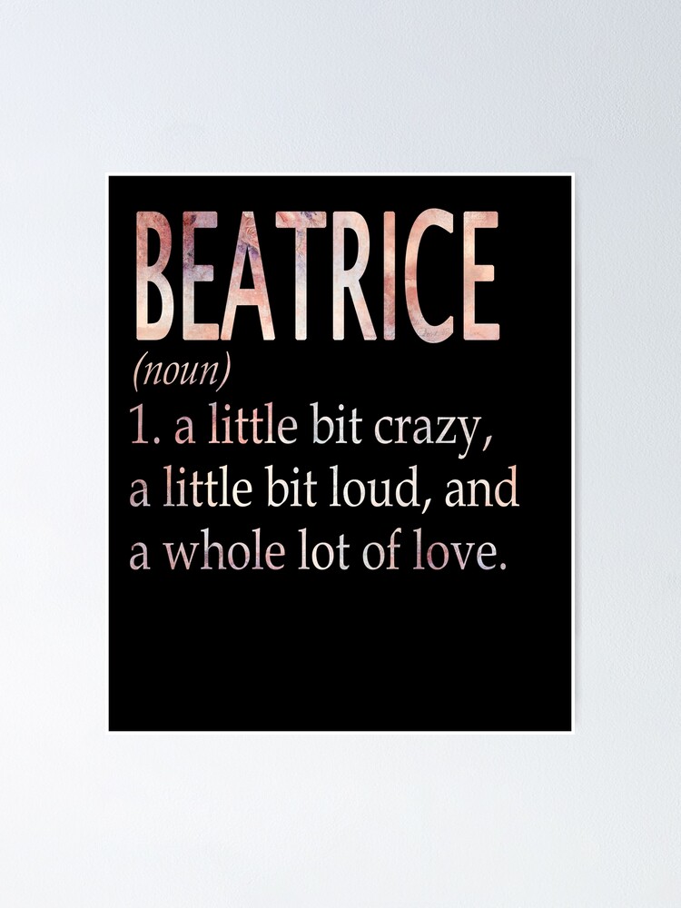 Beatrice Girl Name Definition