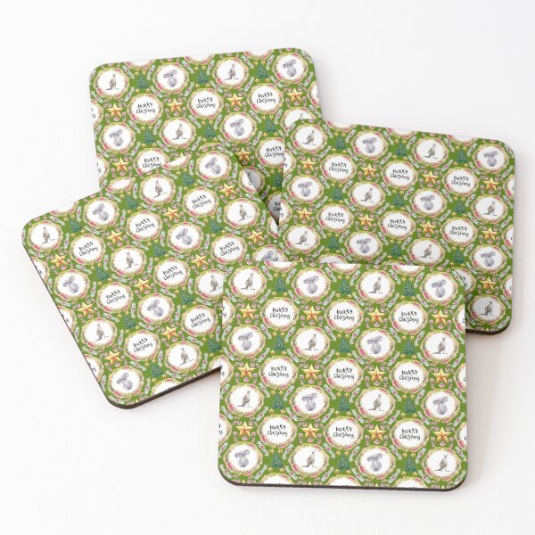 Item preview, Merry Christmas - An Australian Christmas Print designed and sold by Annalee Beer.