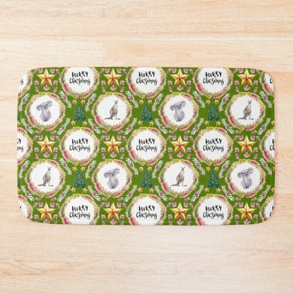Item preview, Merry Christmas - An Australian Christmas Print designed and sold by Annalee Beer.