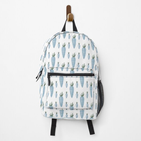 Item preview, Watercolor seamless pattern with blue carrots. Carrot rain. designed and sold by Nattalu.