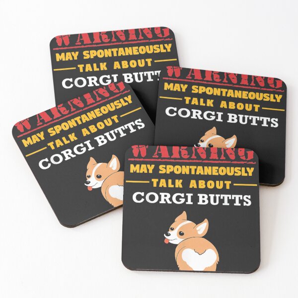 Item preview, May Spontaneously Talk About Corgi Butts designed and sold by cassidyu.