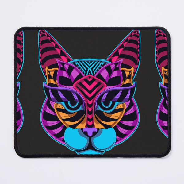 Item preview, colorful cat face t-shirt designed and sold by satya881.