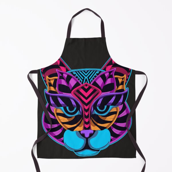 Item preview, colorful cat face t-shirt designed and sold by satya881.