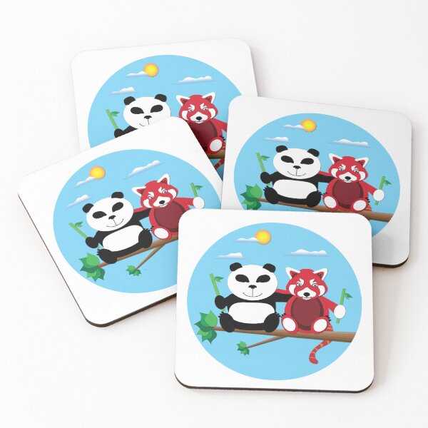 Item preview, Panda & Red Panda designed and sold by riomarcos.