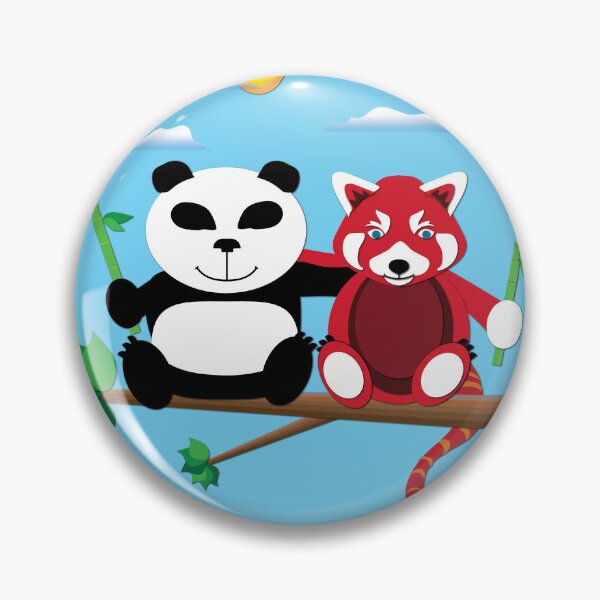 Item preview, Panda & Red Panda designed and sold by riomarcos.