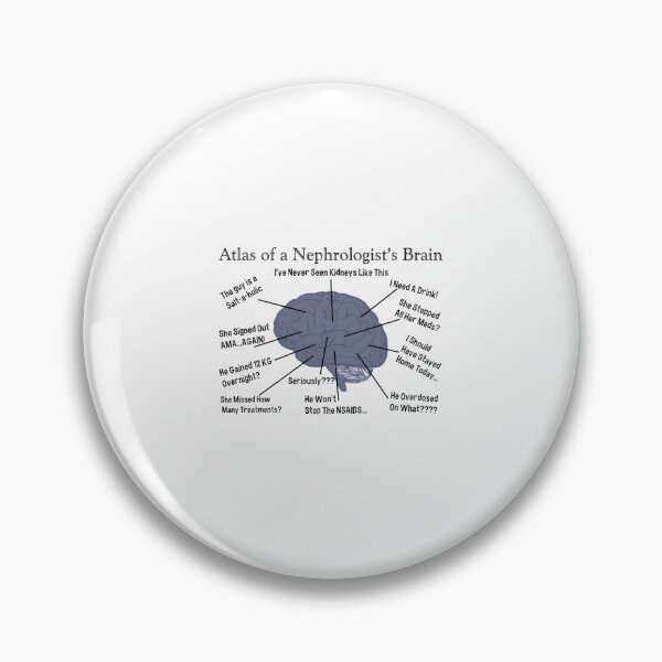 Item preview, Atlas of a Nephrologist&x27;s Brain Classic  designed and sold by morangekinsuz.