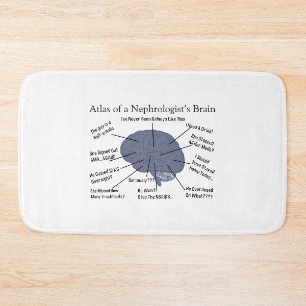 Item preview, Atlas of a Nephrologist&x27;s Brain Classic  designed and sold by morangekinsuz.