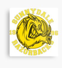 Sunnydale Razorbacks Metal Print