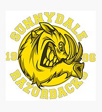 Sunnydale Razorbacks Photographic Print