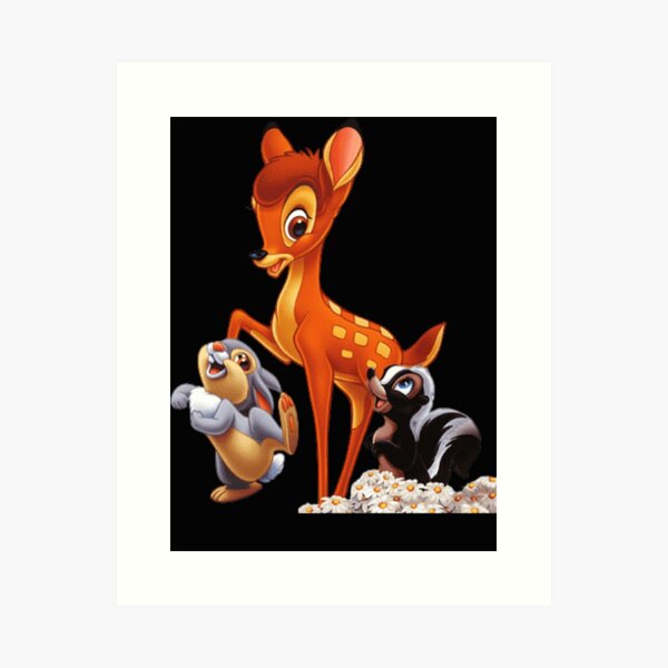 Bambi Art Prints for Sale | Redbubble