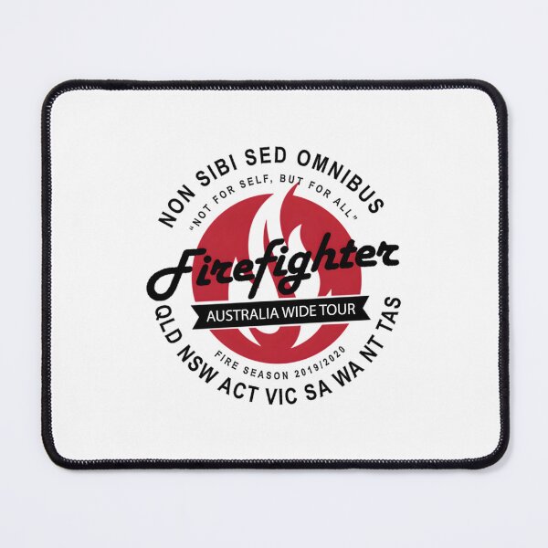 Item preview, Australian Fire Season 20192020 Firefigher - Non Sibi Sed Omnibus Classic designed and sold by morangekinsuz.