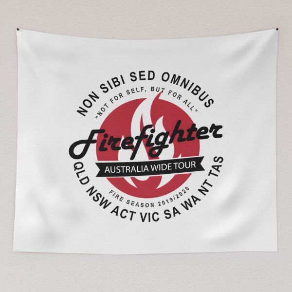 Item preview, Australian Fire Season 20192020 Firefigher - Non Sibi Sed Omnibus Classic  designed and sold by morangekinsuz.