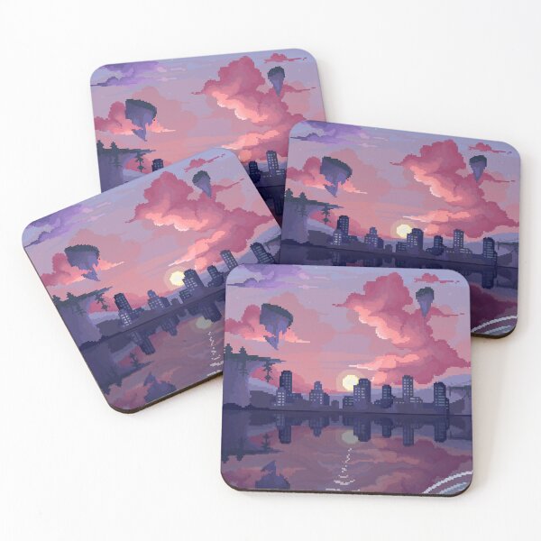 Item preview, Pixel sunrise designed and sold by Kumomori_shop.