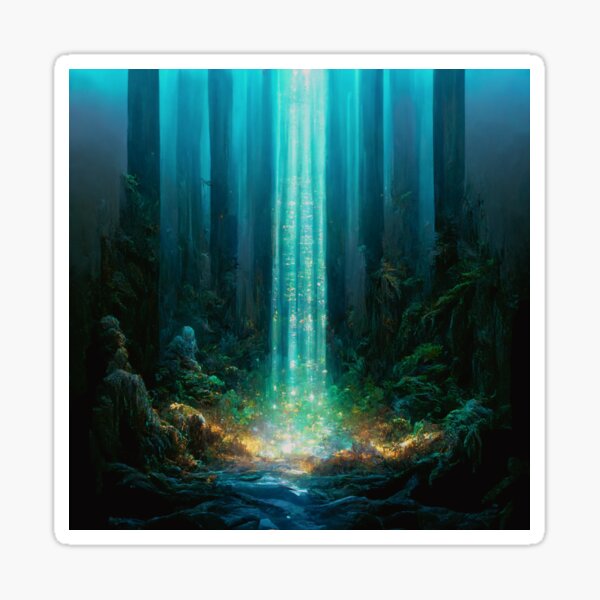 Item preview, Inner Earth Light Portals - Under the Fairy Realm 49 designed and sold by StarbuckLight.