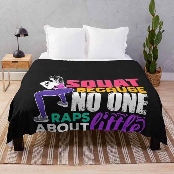 Item preview, Squats Because No One Raps designed and sold by hilaryuofhi.