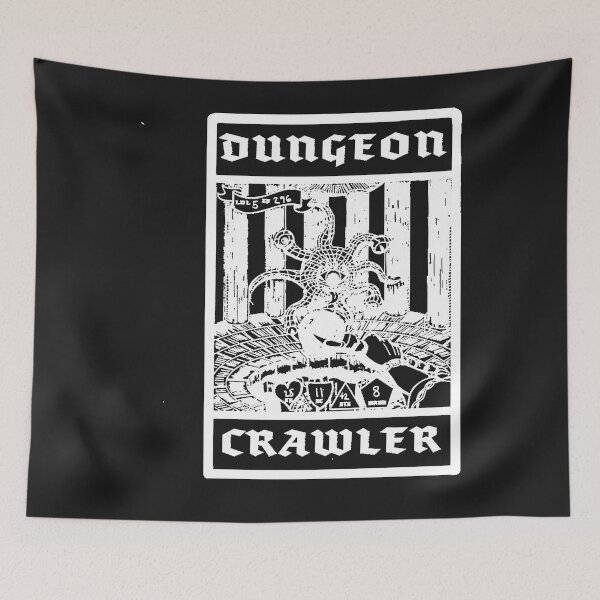Artikelvorschau, Dungeon-Crawler-Zauberer entworfen und verkauft von QuinaCobbs.