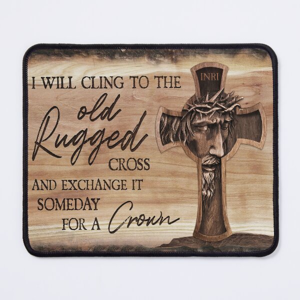 Item preview, I Will Cling To The Old Rugged Cross And Exchange It Someday For A Crown Jesus designed and sold by HarveyHF.
