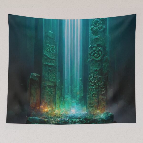 Item preview, Inner Earth Light Portals - Under the Crystal Realm 52 designed and sold by StarbuckLight.