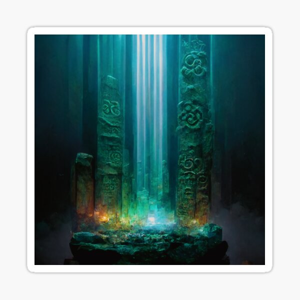 Item preview, Inner Earth Light Portals - Under the Crystal Realm 52 designed and sold by StarbuckLight.