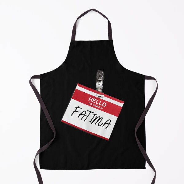 Item preview, Hello My Name Is FATIMA Funny Halloween Name Tag Custome designed and sold by Stephenbaile.