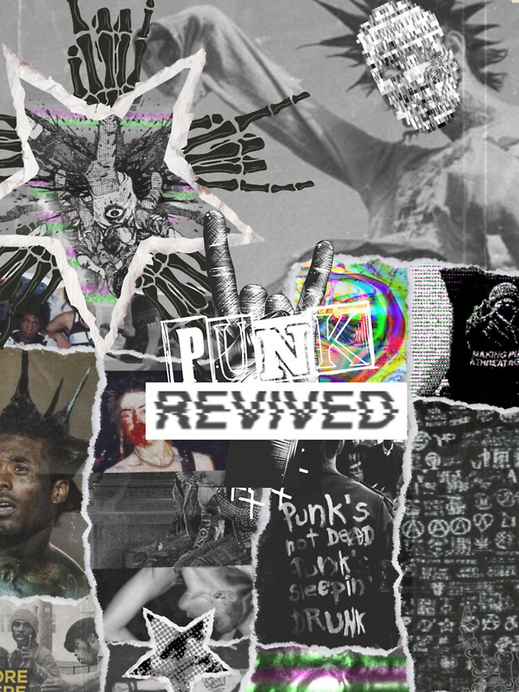 punk collage art