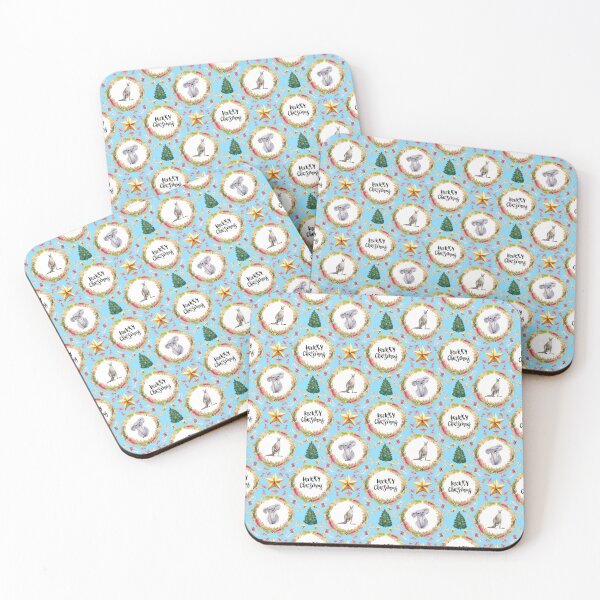 Item preview, Merry Christmas - An Australian Christmas Print designed and sold by Annalee Beer.