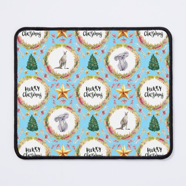 Item preview, Merry Christmas - An Australian Christmas Print designed and sold by Annalee Beer.