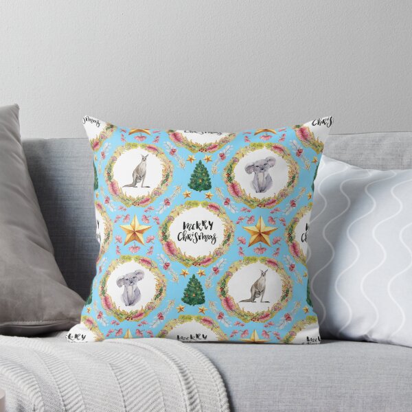 Item preview, Merry Christmas - An Australian Christmas Print designed and sold by Annalee Beer.