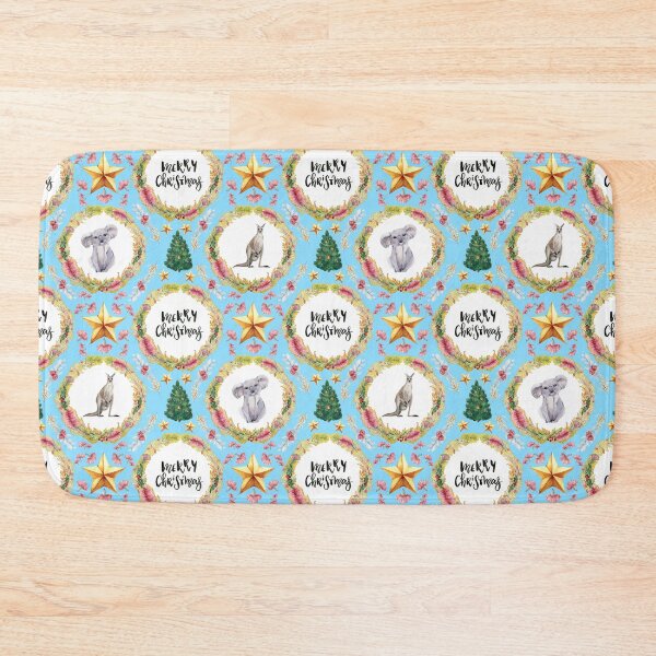 Item preview, Merry Christmas - An Australian Christmas Print designed and sold by Annalee Beer.