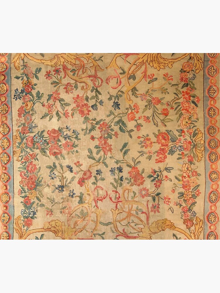 Antique French Savonnerie Rug Print by bragova