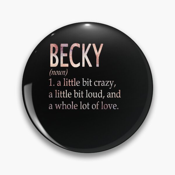 Item preview, Becky Girl Name Definition designed and sold by Alexmdast.