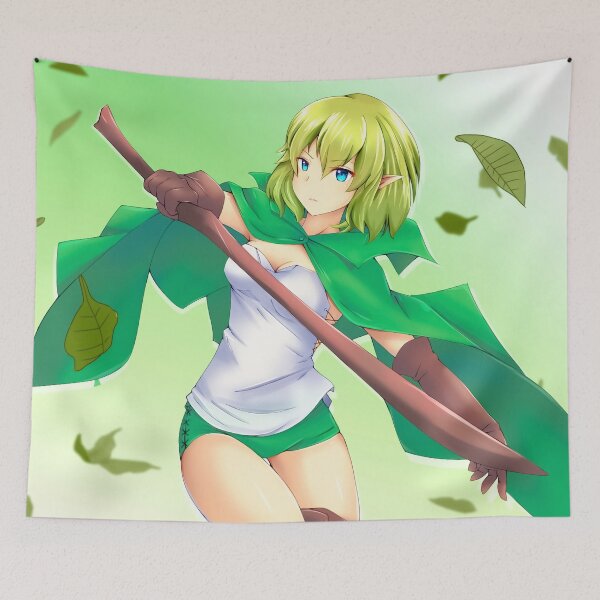 Item preview, Ryuu Lion DanMachi Drawing For Fan designed and sold by veysisart.