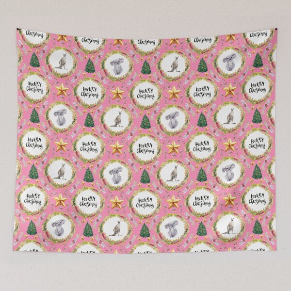 Item preview, Merry Christmas - An Australian Christmas Print designed and sold by Annalee Beer.