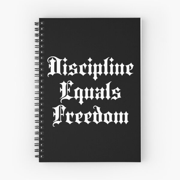Item preview, Discipline Equals Freedom designed and sold by JourneyCreative.