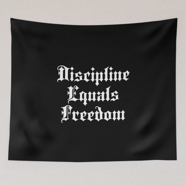 Item preview, Discipline Equals Freedom designed and sold by JourneyCreative.