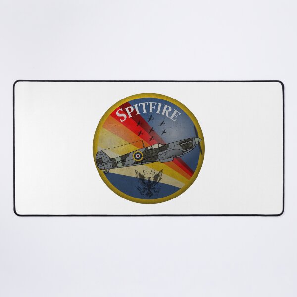 Item preview, Supermarine Spitfire retro (side, on white) designed and sold by Groenendijk.